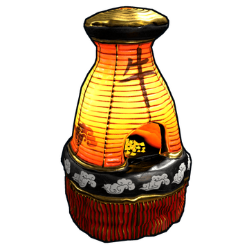 New Year Ox furnace image