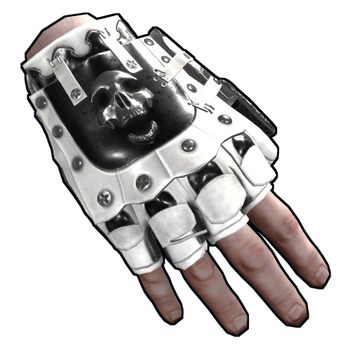 No Mercy Roadsign Gloves image