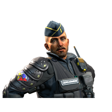 Officer Jacques Beltram