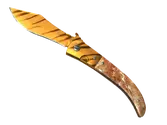 Navaja Knife | Tiger Tooth image
