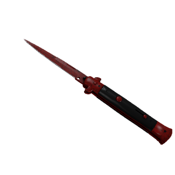 ★ StatTrak™ Stiletto Knife | Crimson Web