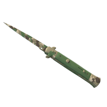 ★ StatTrak™ Stiletto Knife | Forest DDPAT