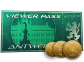 Antwerp 2022 Viewer Pass + 3 Souvenir Tokens image