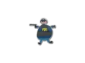 Sticker | Poorly Drawn FBI image