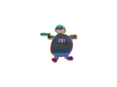 Sticker | Poorly Drawn FBI (Holo) image