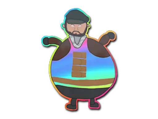 Sticker | Poorly Drawn Balkan (Holo)