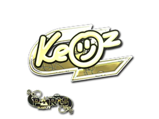 Sticker | Keoz (Gold) | Paris 2023