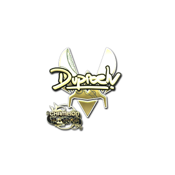 Sticker | dupreeh (Gold, Champion) | Paris 2023