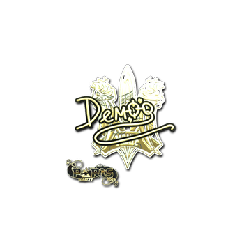 Sticker | DemQQ (Gold) | Paris 2023