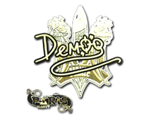 Sticker | DemQQ (Gold) | Paris 2023