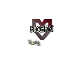 Sticker | frozen (Glitter) | Paris 2023 image