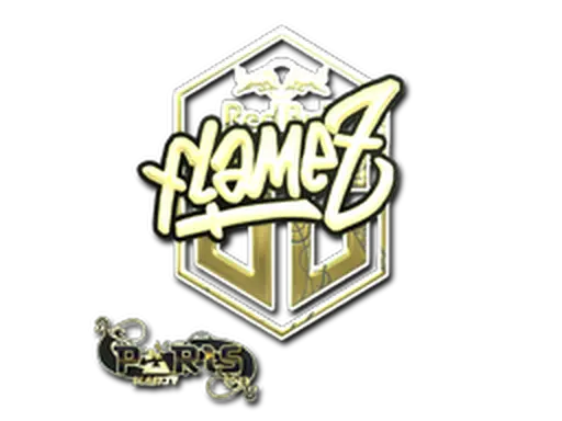 Sticker | FlameZ (Gold) | Paris 2023