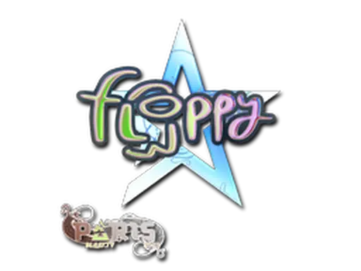 Sticker | floppy (Holo) | Paris 2023