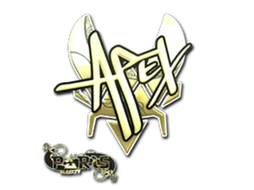 Sticker | apEX (Gold) | Paris 2023