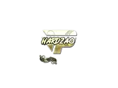 Sticker | hardzao (Gold) | Paris 2023 image