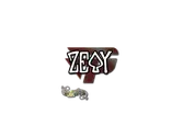 Sticker | zevy (Glitter) | Paris 2023 image