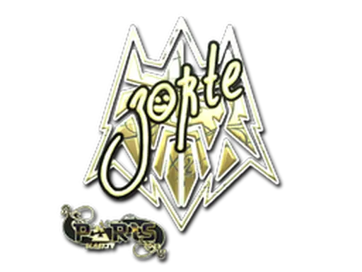 Sticker | zorte (Gold) | Paris 2023