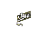 Sticker | s1mple | Paris 2023 image