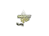 Sticker | sinnopsyy (Gold) | Paris 2023 image