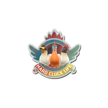 Sticker | Hard Cluck Life (Holo)
