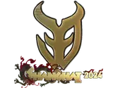 Sticker | 3DMAX (Gold) | Shanghai 2024 image