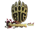 Sticker | BIG (Gold) | Shanghai 2024 image