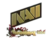 Sticker | Natus Vincere (Gold) | Shanghai 2024 image