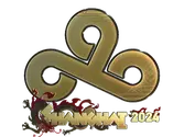 Sticker | Cloud9 (Gold) | Shanghai 2024 image