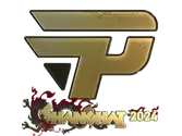 Sticker | paiN Gaming (Gold) | Shanghai 2024 image