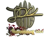 Sticker | JDC (Gold) | Shanghai 2024 image
