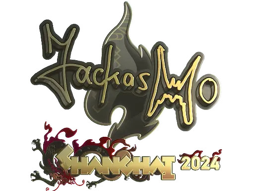 Sticker | jackasmo (Gold) | Shanghai 2024