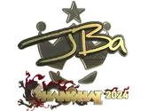 Sticker | JBa (Gold) | Shanghai 2024 image