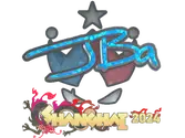 Sticker | JBa (Glitter) | Shanghai 2024 image