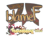 Sticker | blameF (Holo) | Shanghai 2024 image