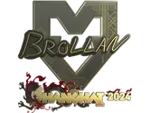 Sticker | Brollan (Gold) | Shanghai 2024 image