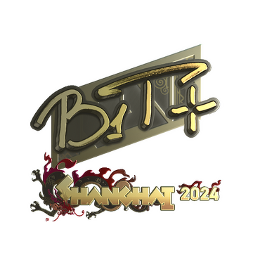Sticker | b1t (Gold) | Shanghai 2024