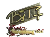 Sticker | b1t (Gold) | Shanghai 2024 image