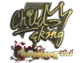 Sticker | ChildKing (Gold) | Shanghai 2024 image