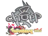 Sticker | chopper (Glitter) | Shanghai 2024 image