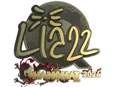 Sticker | Liazz (Gold) | Shanghai 2024 image