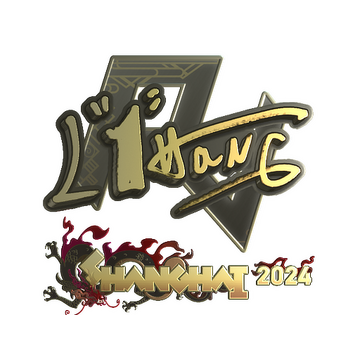 Sticker | L1haNg (Gold) | Shanghai 2024