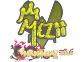 Sticker | mezii (Glitter) | Shanghai 2024 image