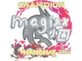Sticker | magixx (Champion) | Shanghai 2024 image