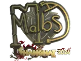 Sticker | malbsMd (Gold) | Shanghai 2024 image