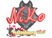 Sticker | NiKo | Shanghai 2024 image