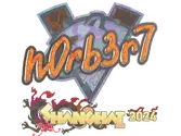 Sticker | n0rb3r7 (Holo) | Shanghai 2024 image