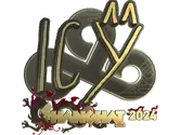 Sticker | ICY (Gold) | Shanghai 2024 image