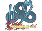 Sticker | ICY (Glitter) | Shanghai 2024 image