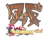 Sticker | KRIMZ (Glitter) | Shanghai 2024 image