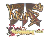 Sticker | KRIMZ (Holo) | Shanghai 2024 image